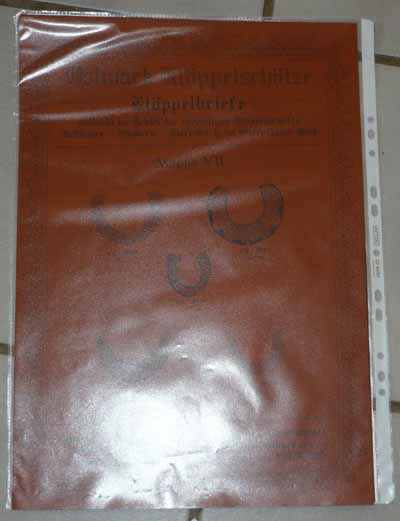 folder VII Ostmark Klppelschtze